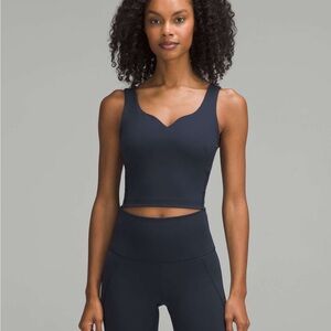 Lululemon Sweetheart Navy Tank Wunder Under